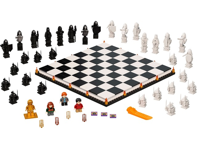 LEGO Harry Potter Hogwarts Wizard's Chess Set #76392 As Pictured