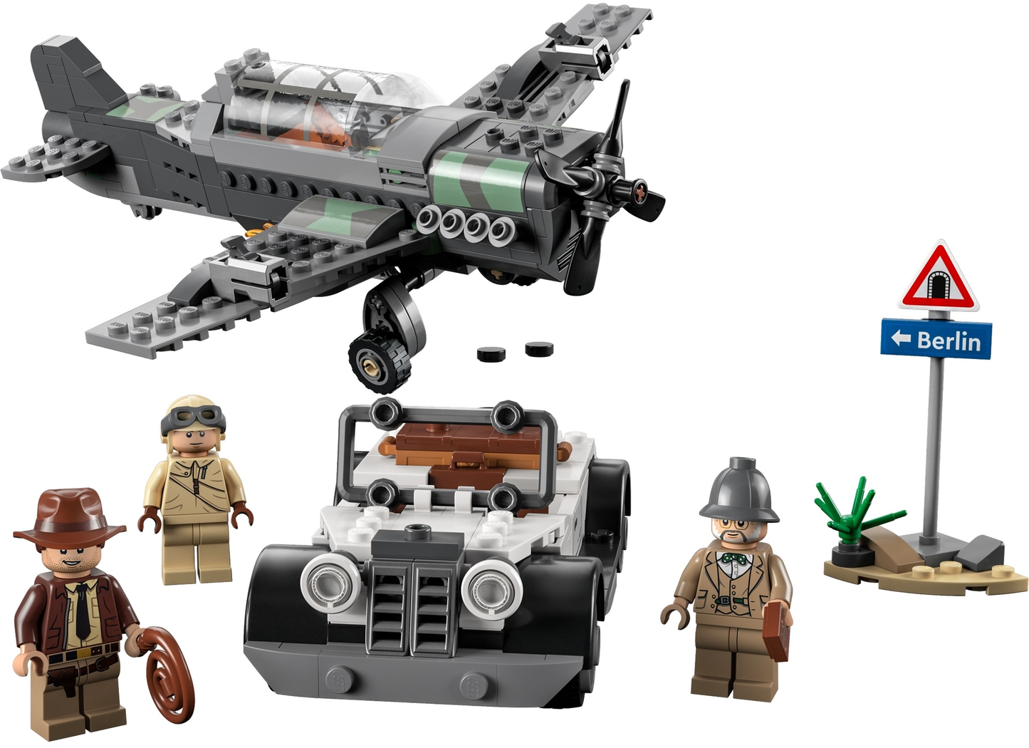 LEGO Indiana Jones Fighter Plane Chase Set #77012 BRAND NEW IN BOX