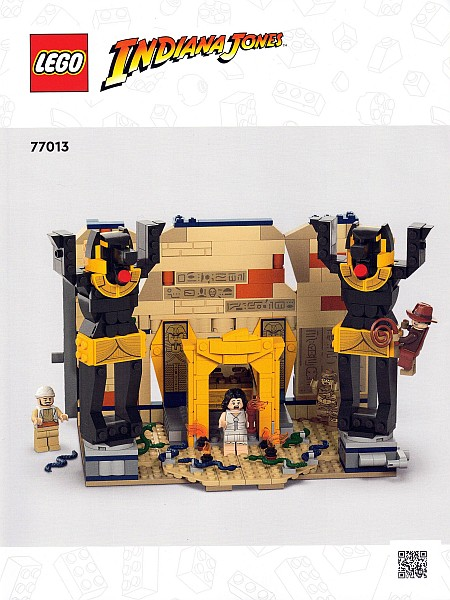 LEGO Indiana Jones Escape From The Lost Tomb Set #77013 with Box and Instructions