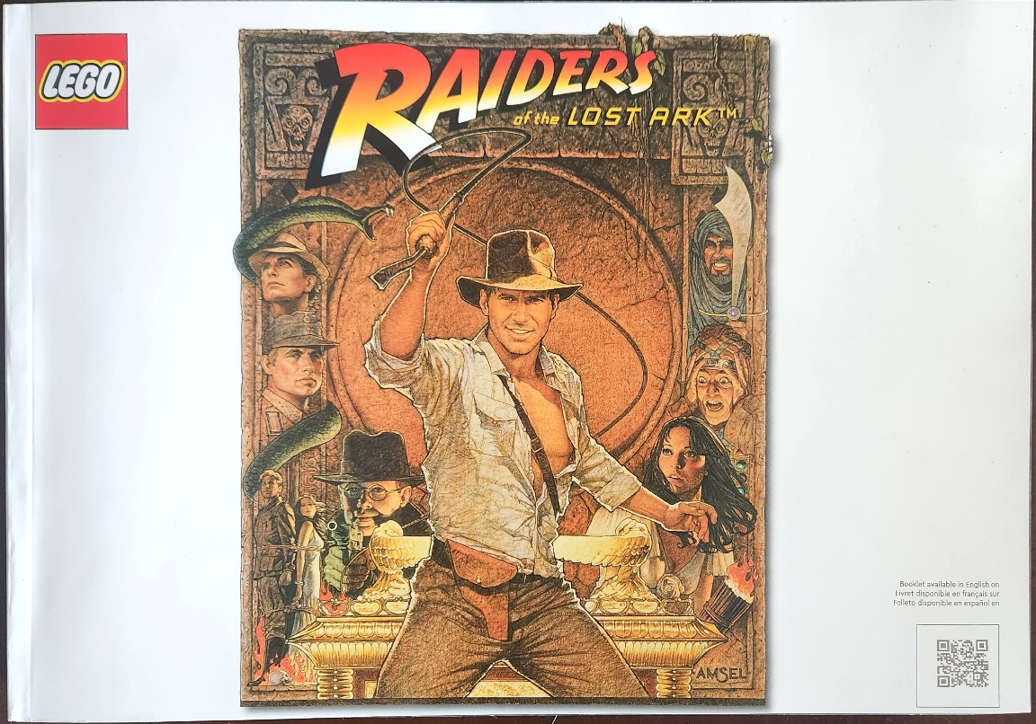 LEGO Indiana Jones Temple of the Golden Idol Set #77015 Includes Instructions and Minifigures