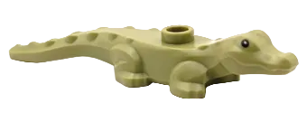 LEGO Animal Baby Crocodile / Alligator BRAND NEW Olive Green