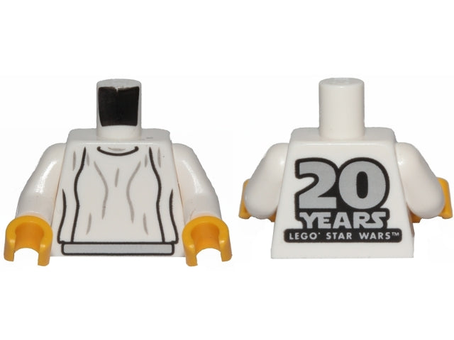 LEGO Star Wars Princess Leia Minifigure 20th Anniversary Print