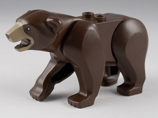 LEGO Animal Dark Brown Bear