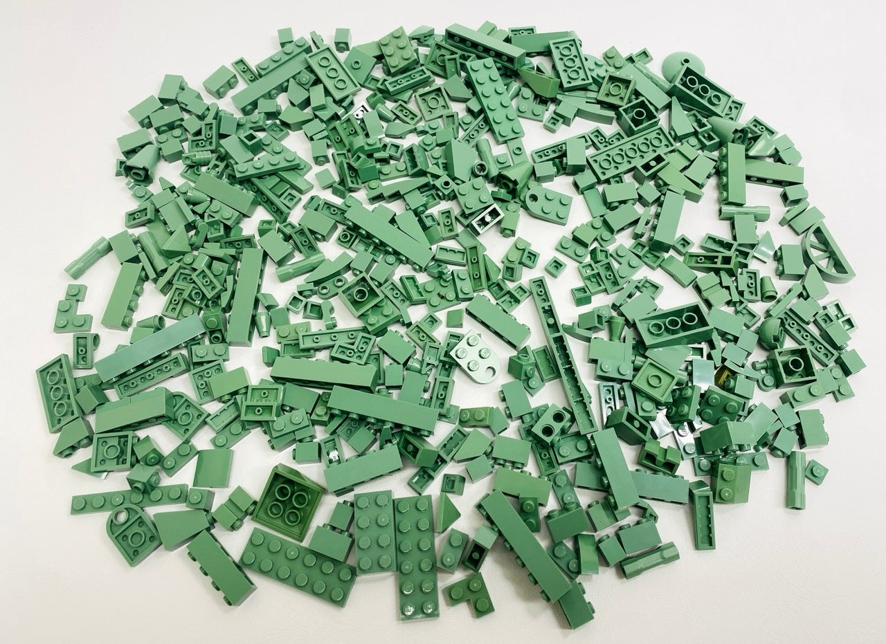 LEGO Sand Green Mixed Pieces Fun Pack