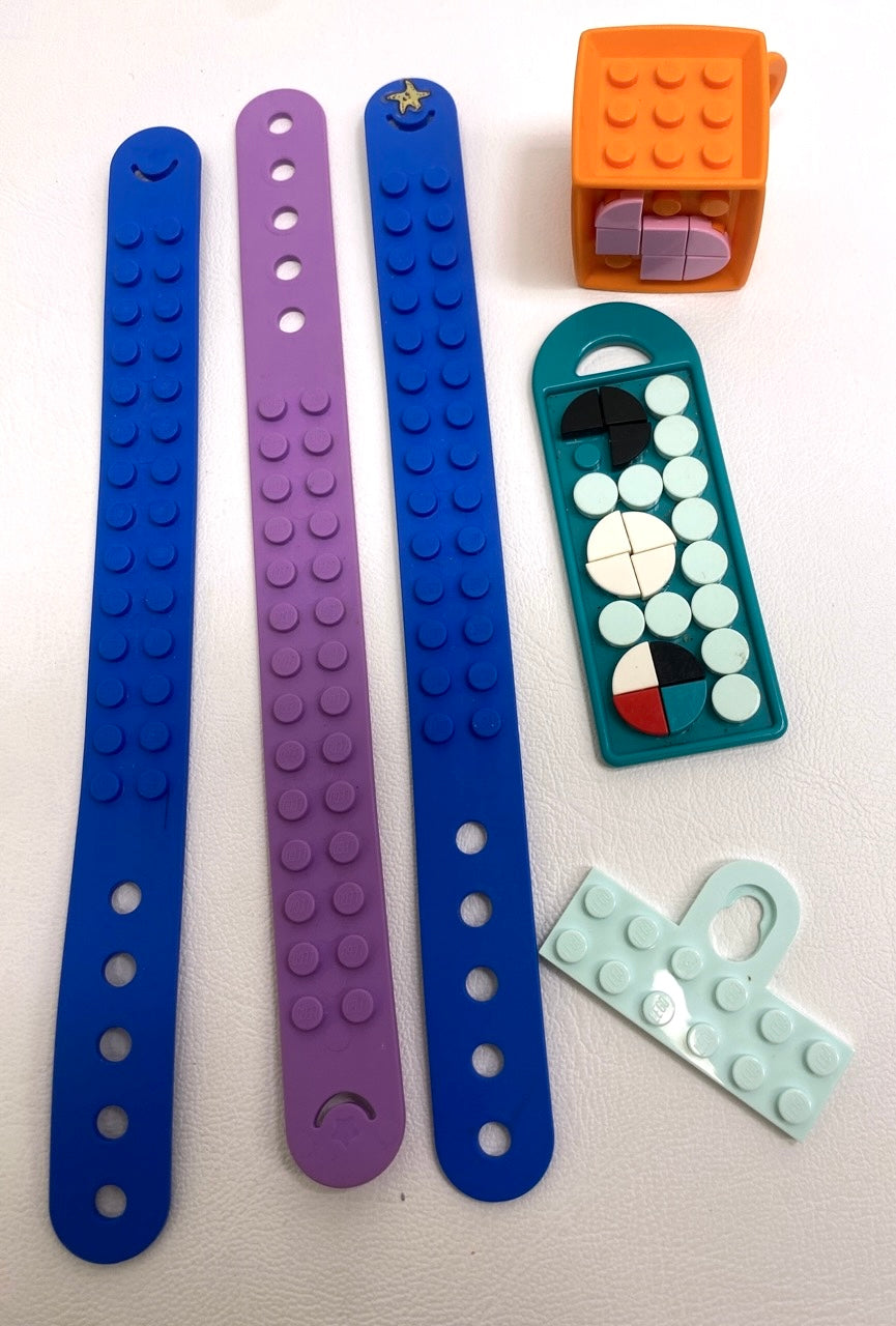 LEGO Dots Fun Pack Bracelets Bag Tags Tiles Mixed Colours