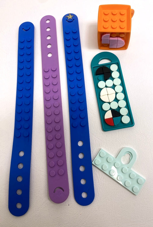 LEGO Dots Fun Pack Bracelets Bag Tags Tiles Mixed Colours