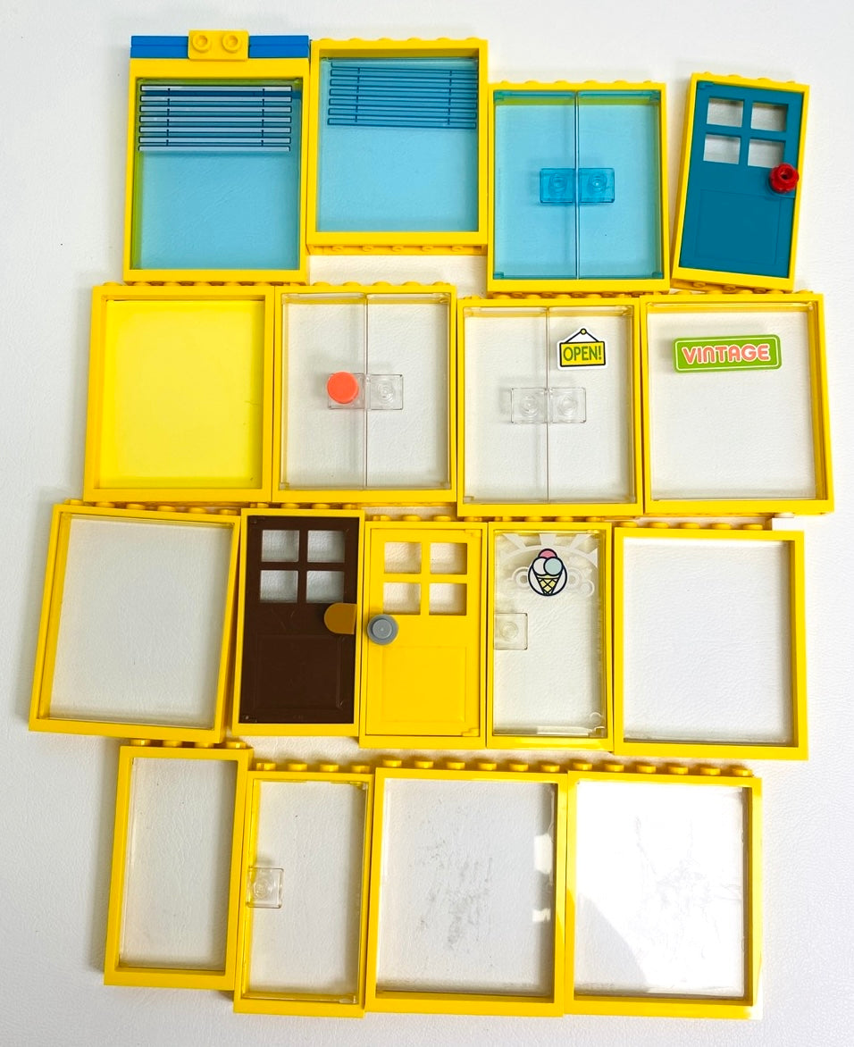 LEGO Door and Window Fun Pack Yellow Frames