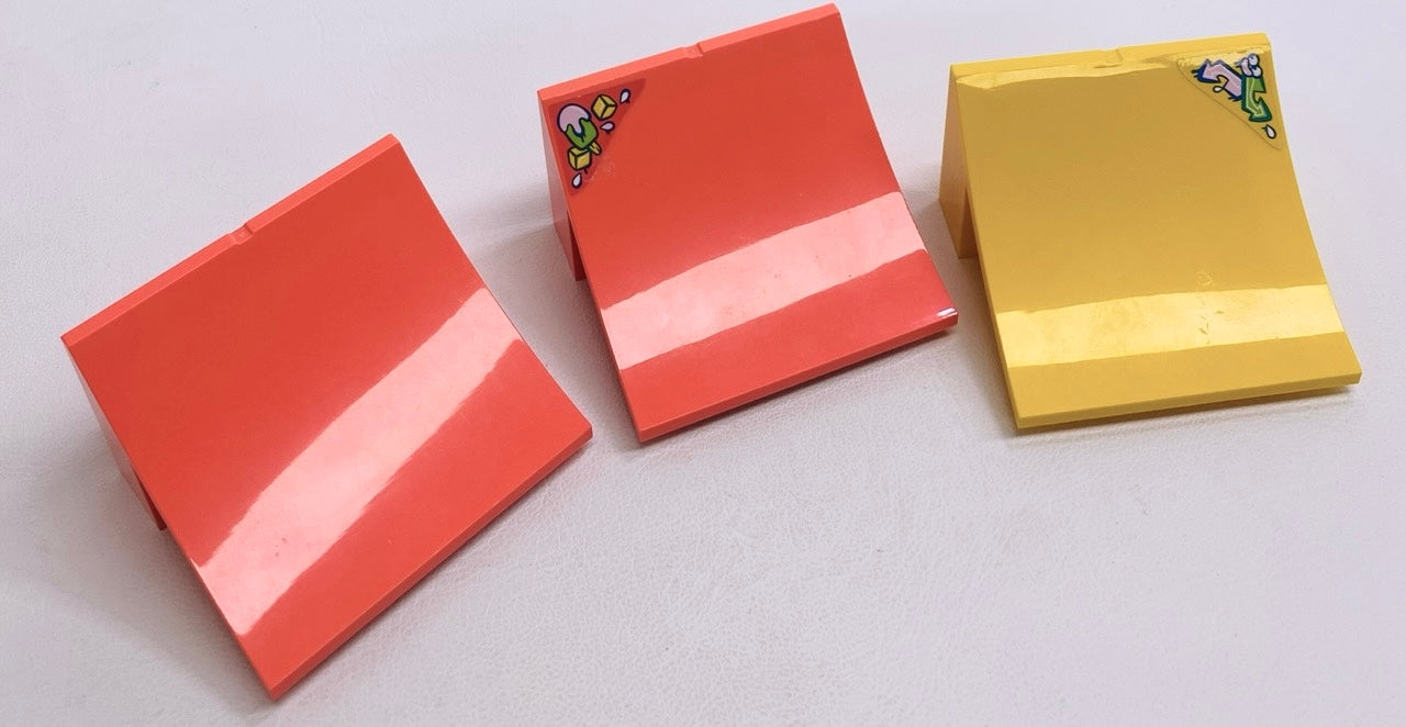 LEGO Stuntz Ramp / Slope Fun Pack Coral / Yellow