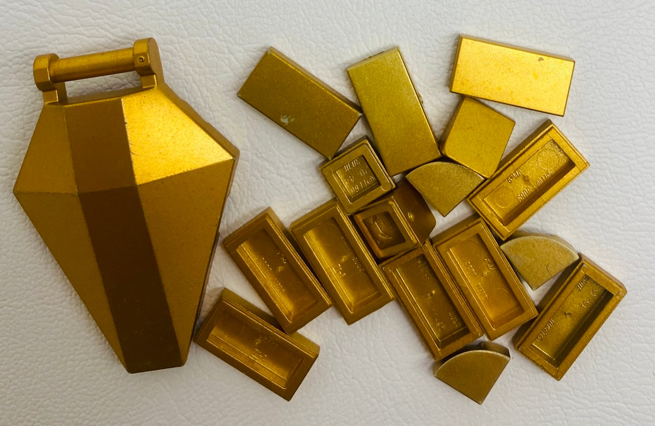 LEGO Metallic Gold Fun Pack Mixed Pieces