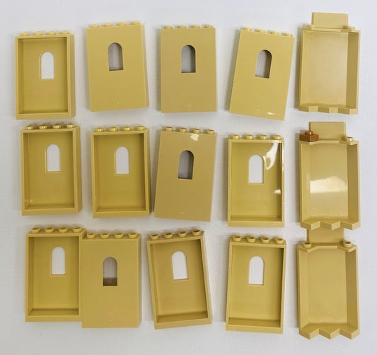 LEGO Tan Panel Mixed Fun Pack Castle / Friends / Hogwarts / Egypt / Star Wars