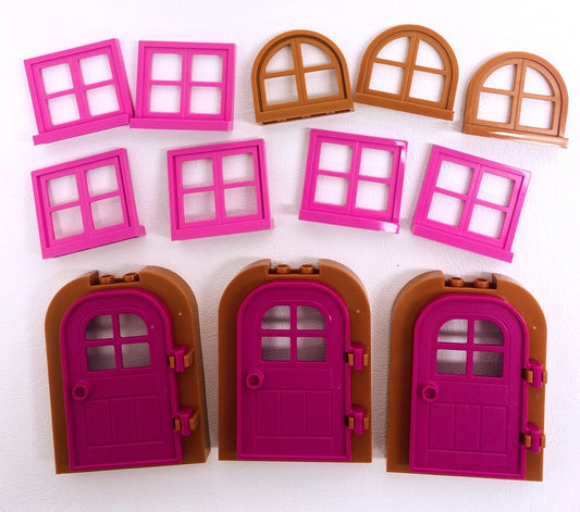 LEGO Door and Window Fun Pack Animal Crossing Pretty Colours