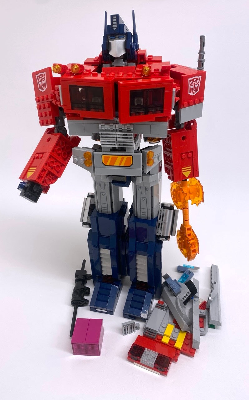 LEGO Transformers Optimus Prime Set #10302 As Pictured