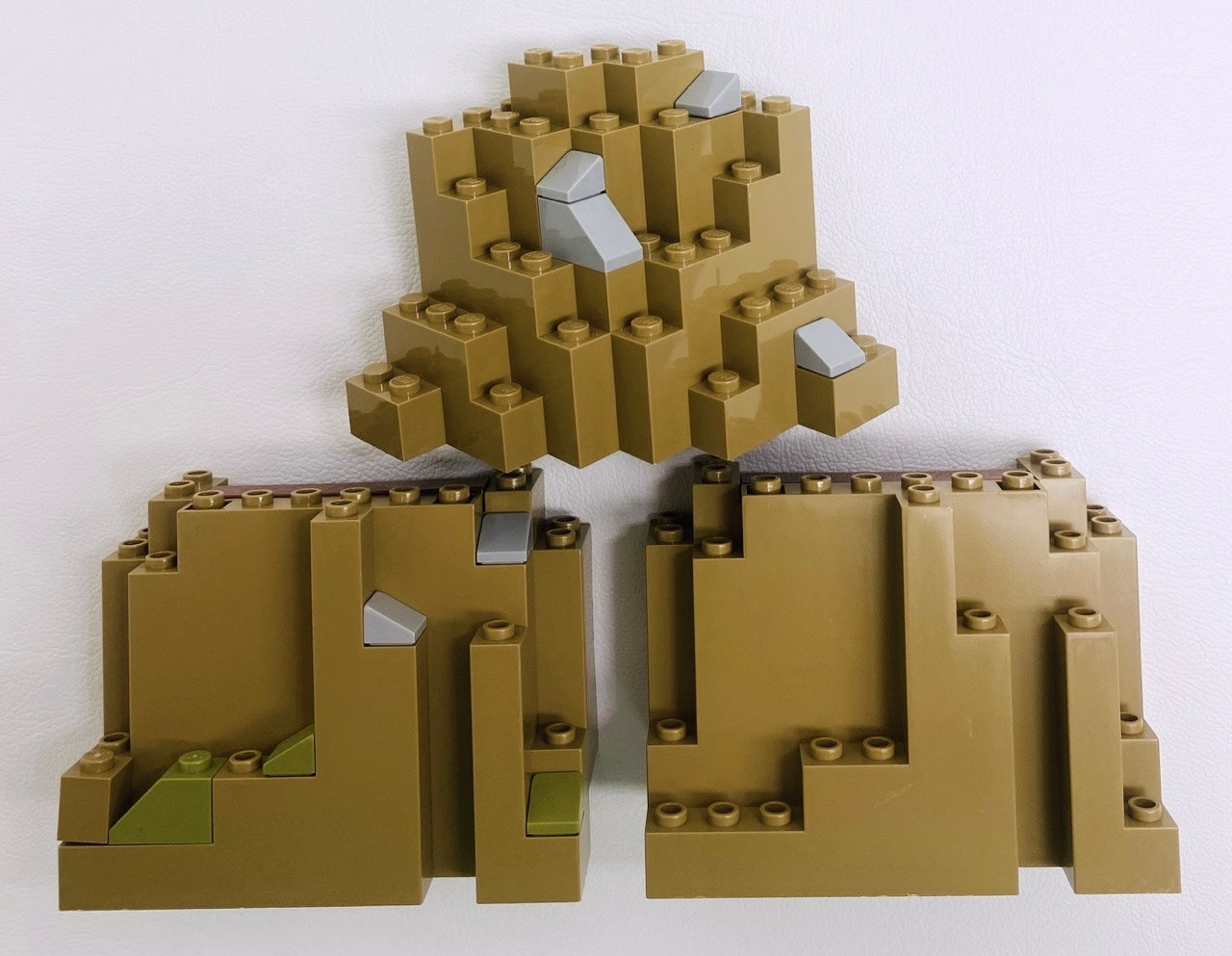 LEGO Dark Tan Rock Panels Fun Pack