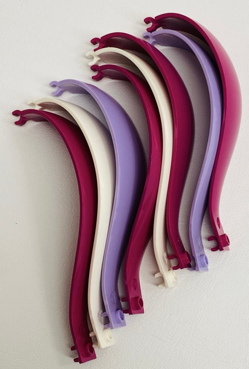 LEGO Hot Air Balloon Fun Pack Magenta Lavender and White Panels Friends City