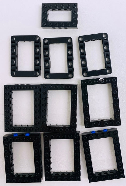 LEGO Technic Black Open Brick and Frame Fun Pack Mixed Sizes