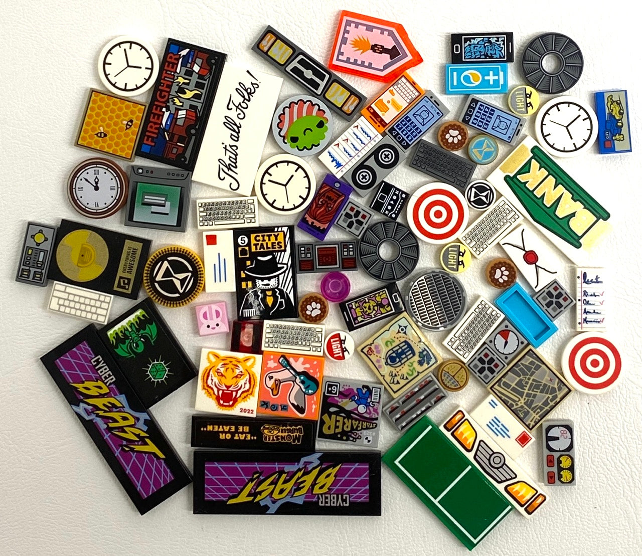 LEGO Printed Tiles Mixed Fun Pack