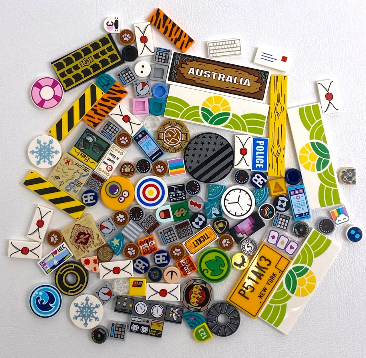 LEGO Printed Tiles Mixed Fun Pack