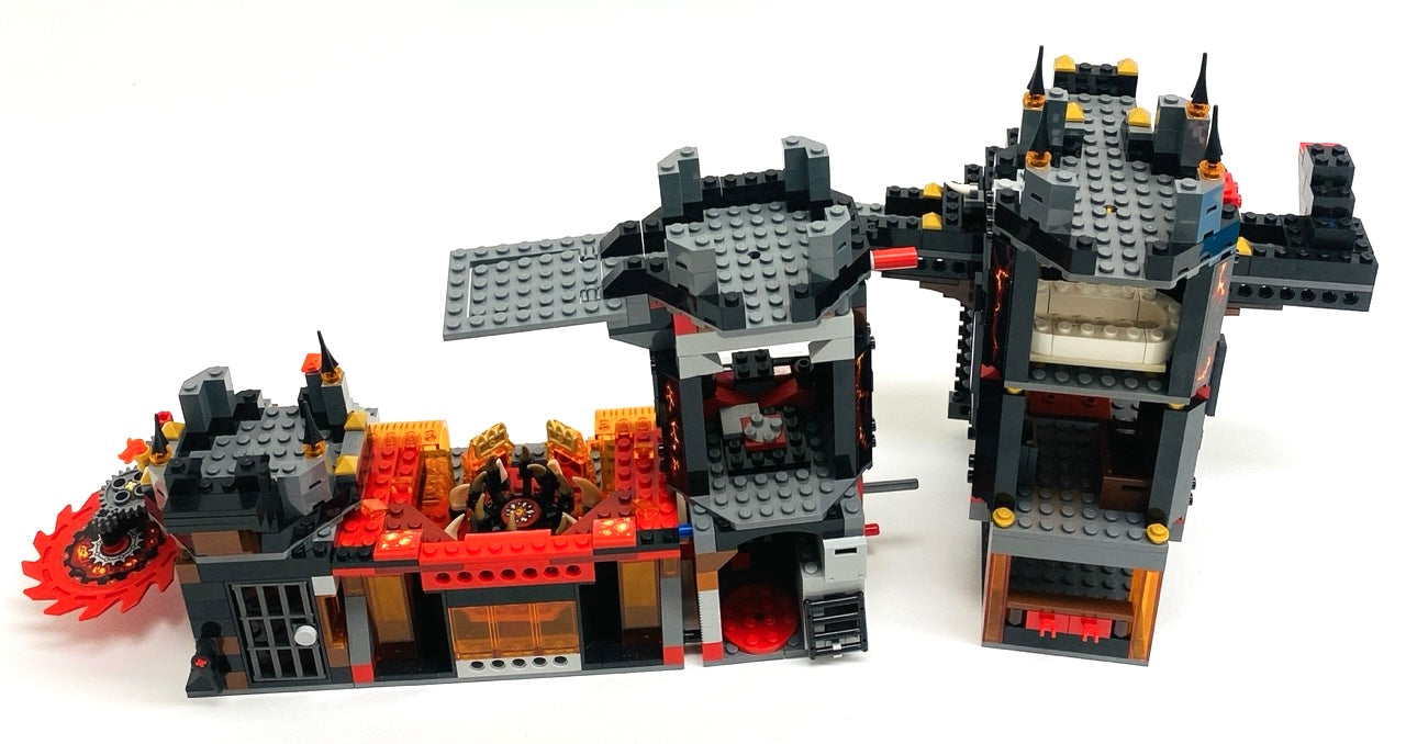 LEGO Nexo Knights Jestro's Volcano Lair Set #70323 As Pictured
