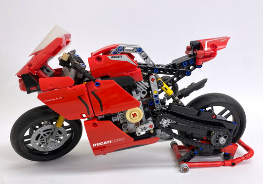 LEGO Technic Ducati Panigale V4R Set #42107 As Pictured