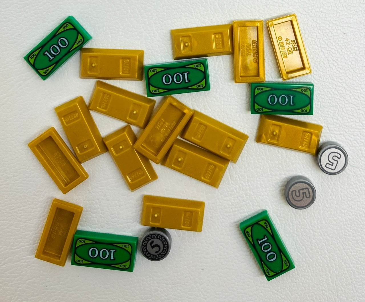 LEGO Ingot / Money Tiles Mixed Fun Pack