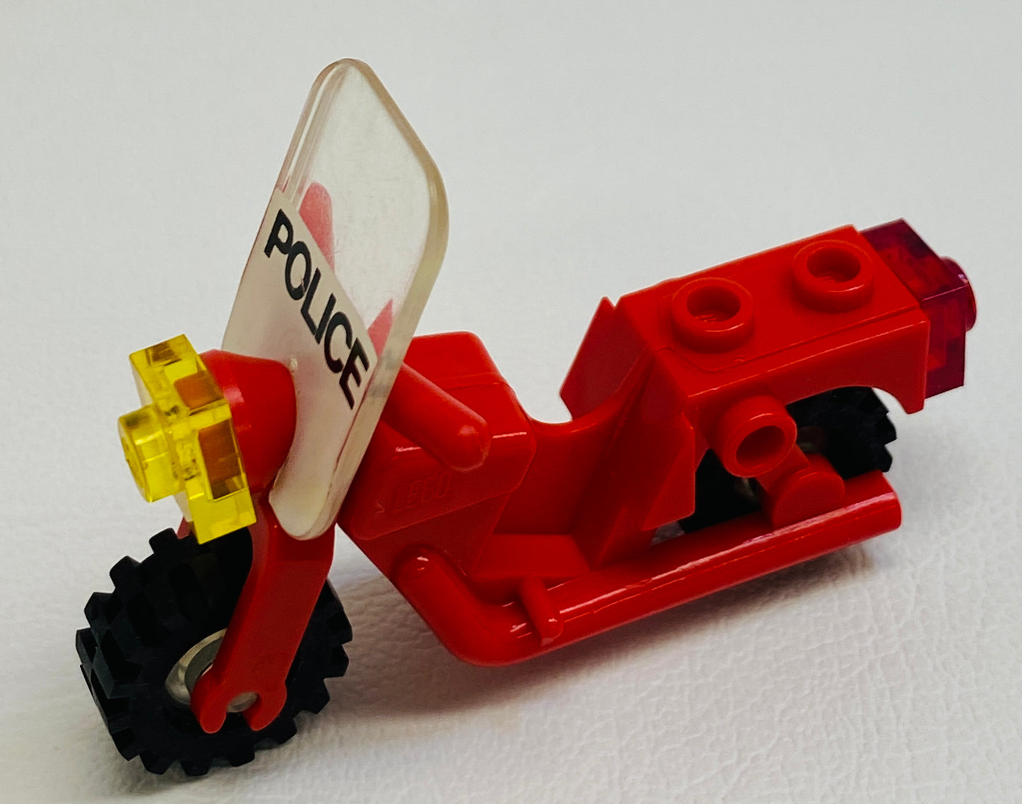 LEGO Vintage Motorcycle Red with Windscreen