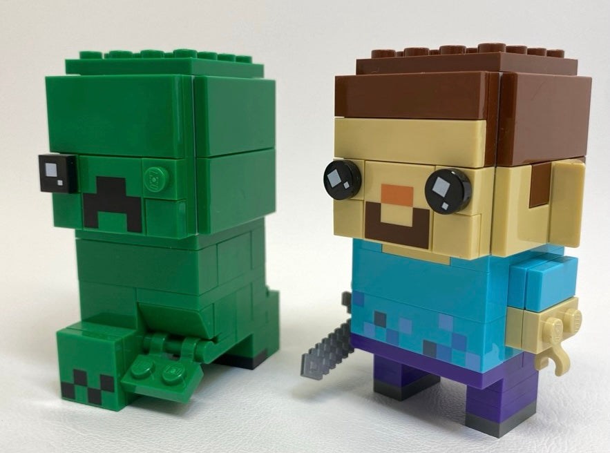 LEGO Minecraft Brickheadz Steve and Creeper (As Pictured)