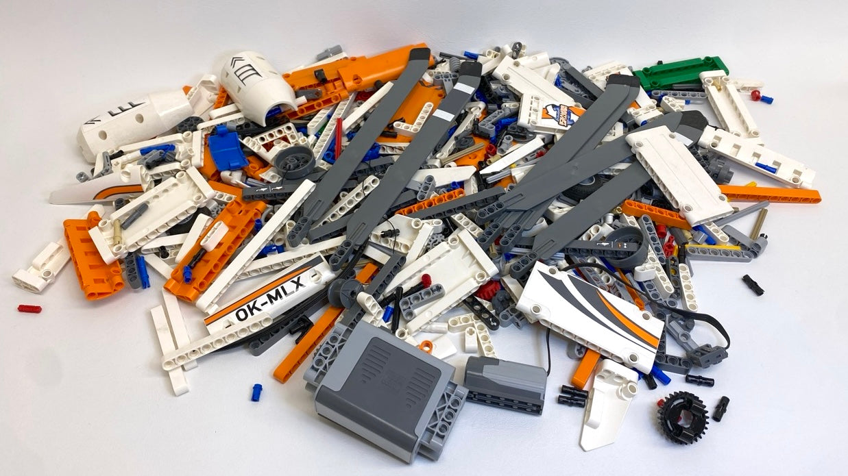 LEGO Technic Heavy Lift Helicopter Set #42052 with Power Functions and Instructions