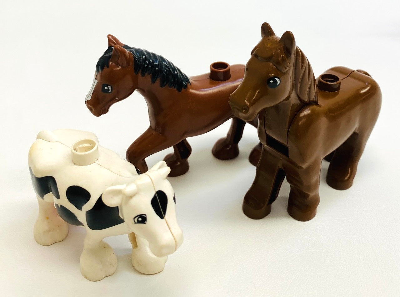 LEGO Duplo Animal Horses and Cow Fun Pack
