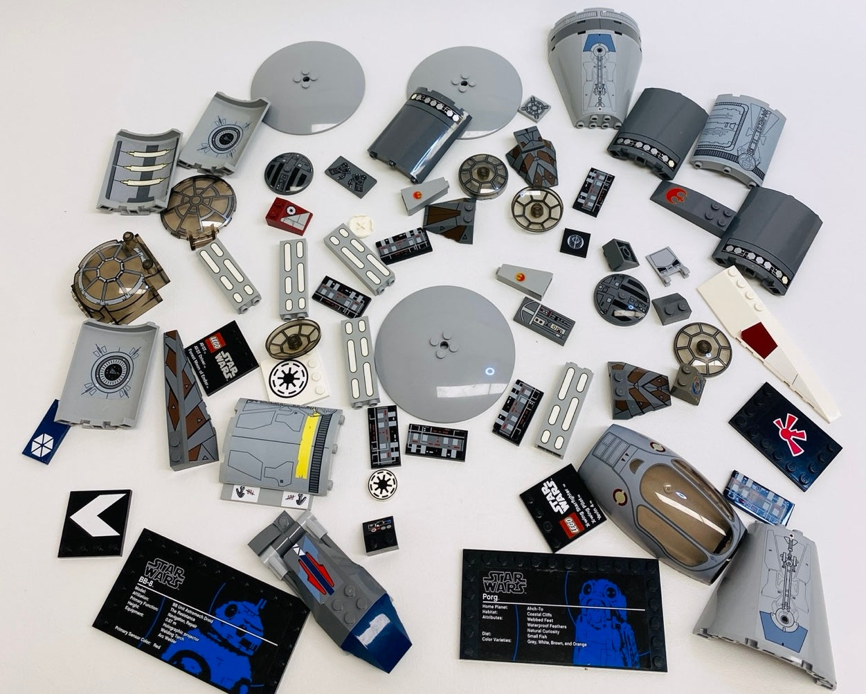 LEGO Star Wars Fun Pack Mixed Pieces Panels Dishes Cockpit Canopies and More