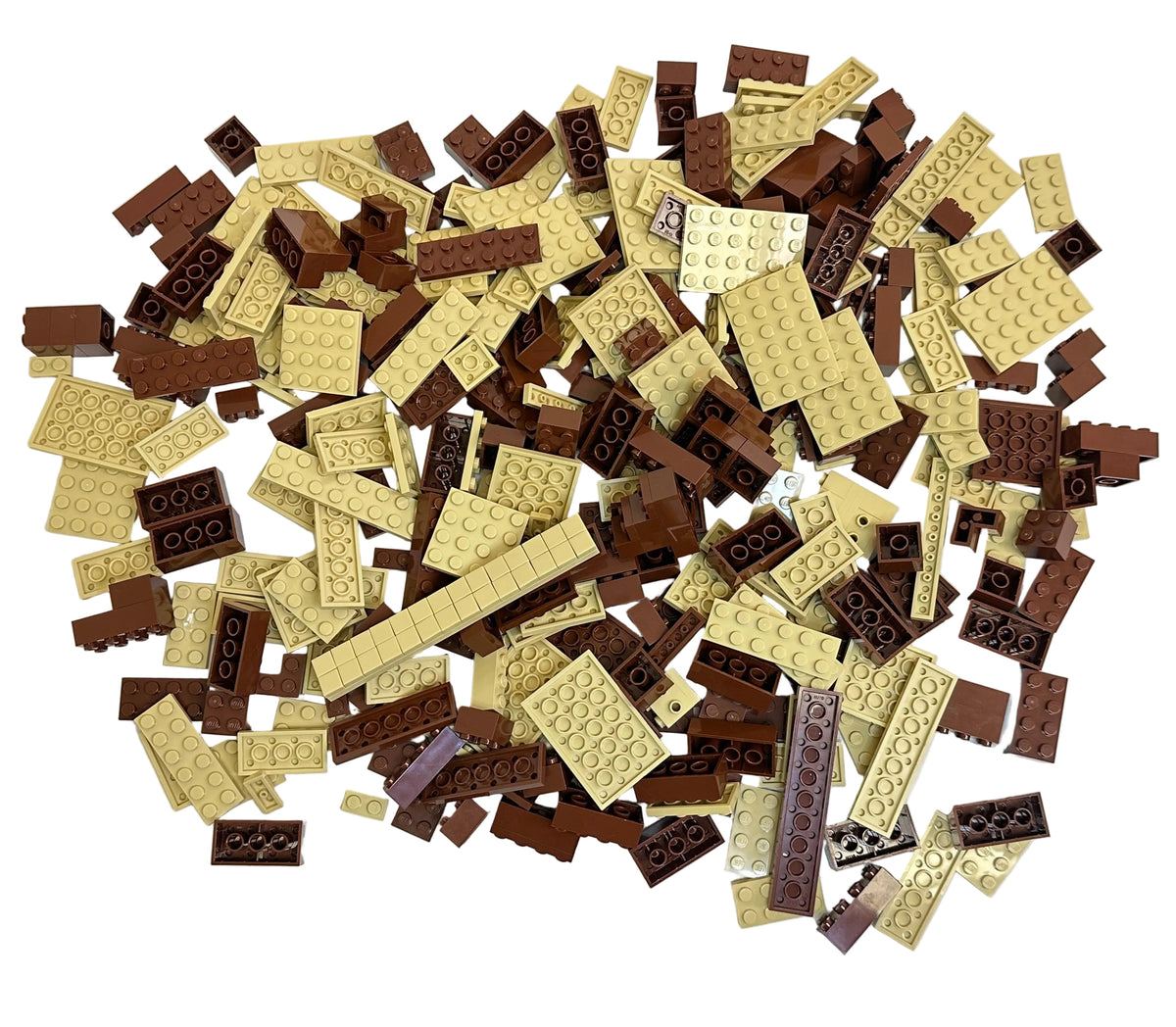 LEGO Reddish Brown and Tan Fun Pack Mixed Pieces