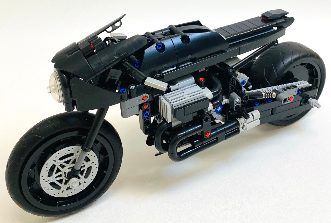 LEGO Technic The Batman Batcycle - Set #42155 As Pictured