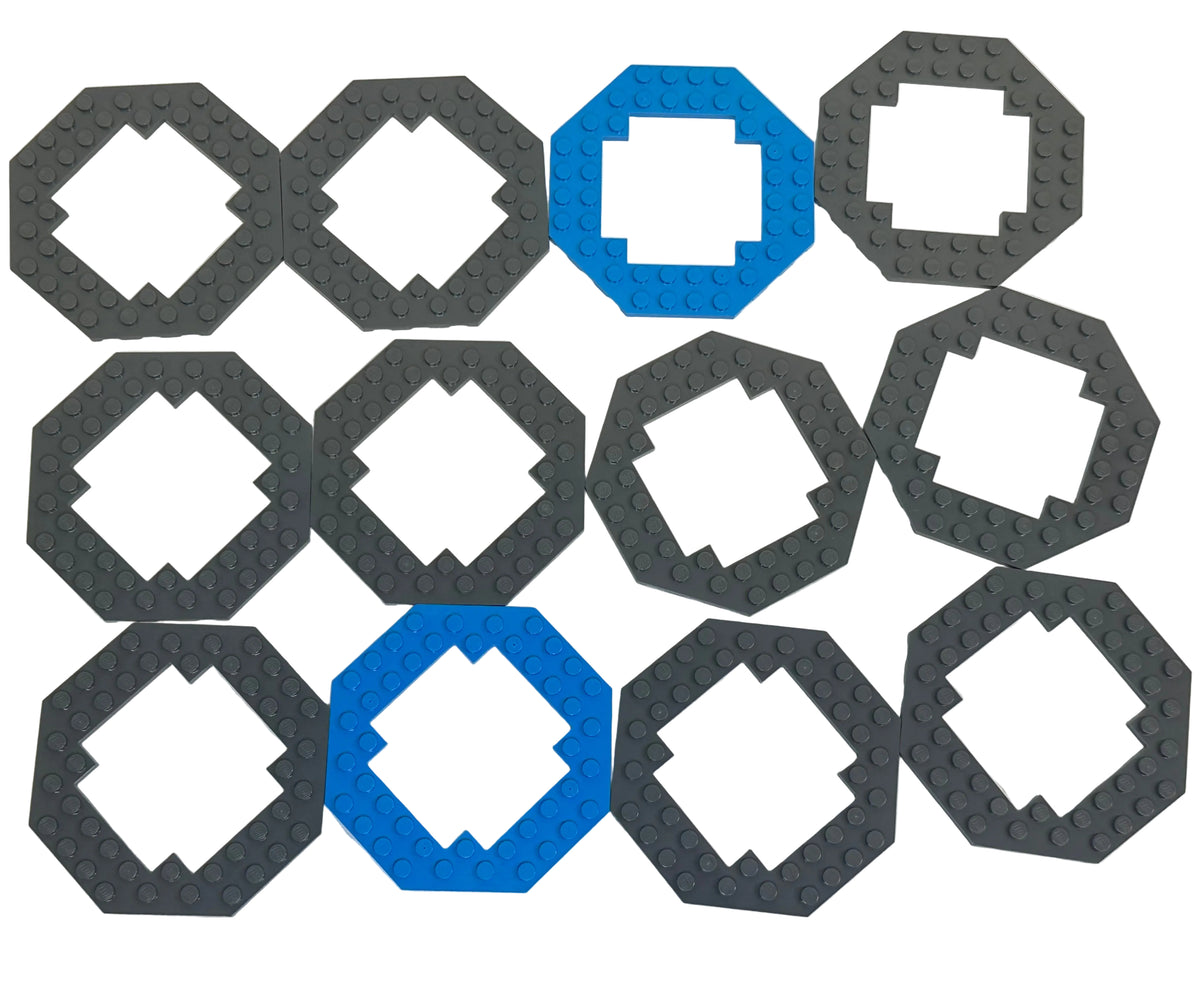 LEGO Octagonal Open Center Plate 10x10 Fun Pack