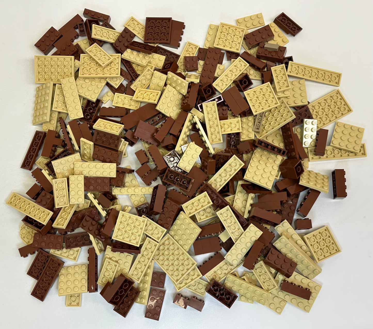 LEGO Reddish Brown and Tan Fun Pack Mixed Pieces