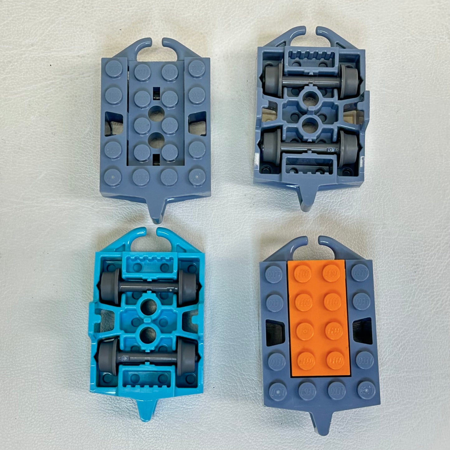 LEGO Roller Coaster Car Pack Of 4 Mixed Colours