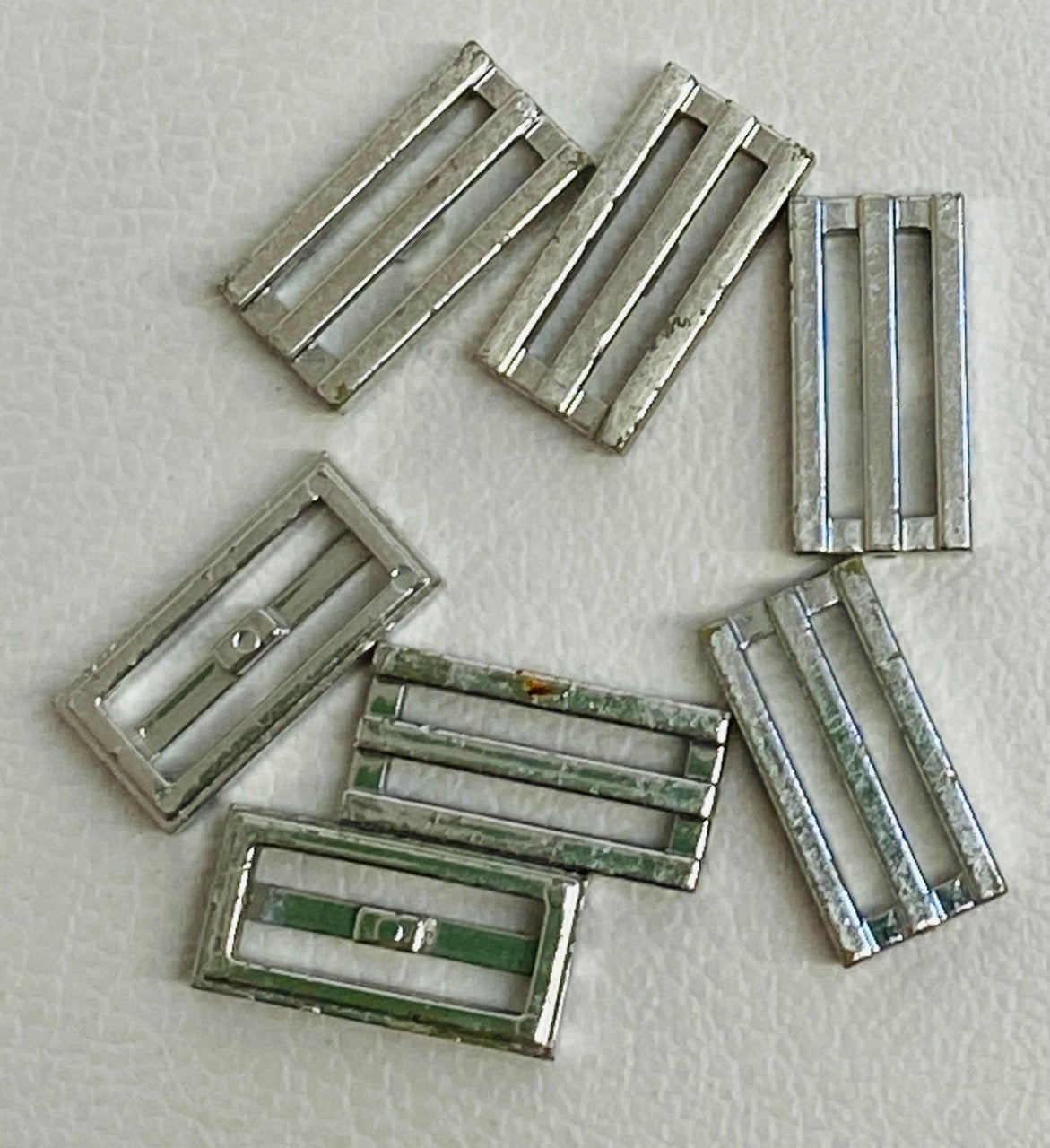 LEGO Chrome Silver Grille Tile Fun Pack