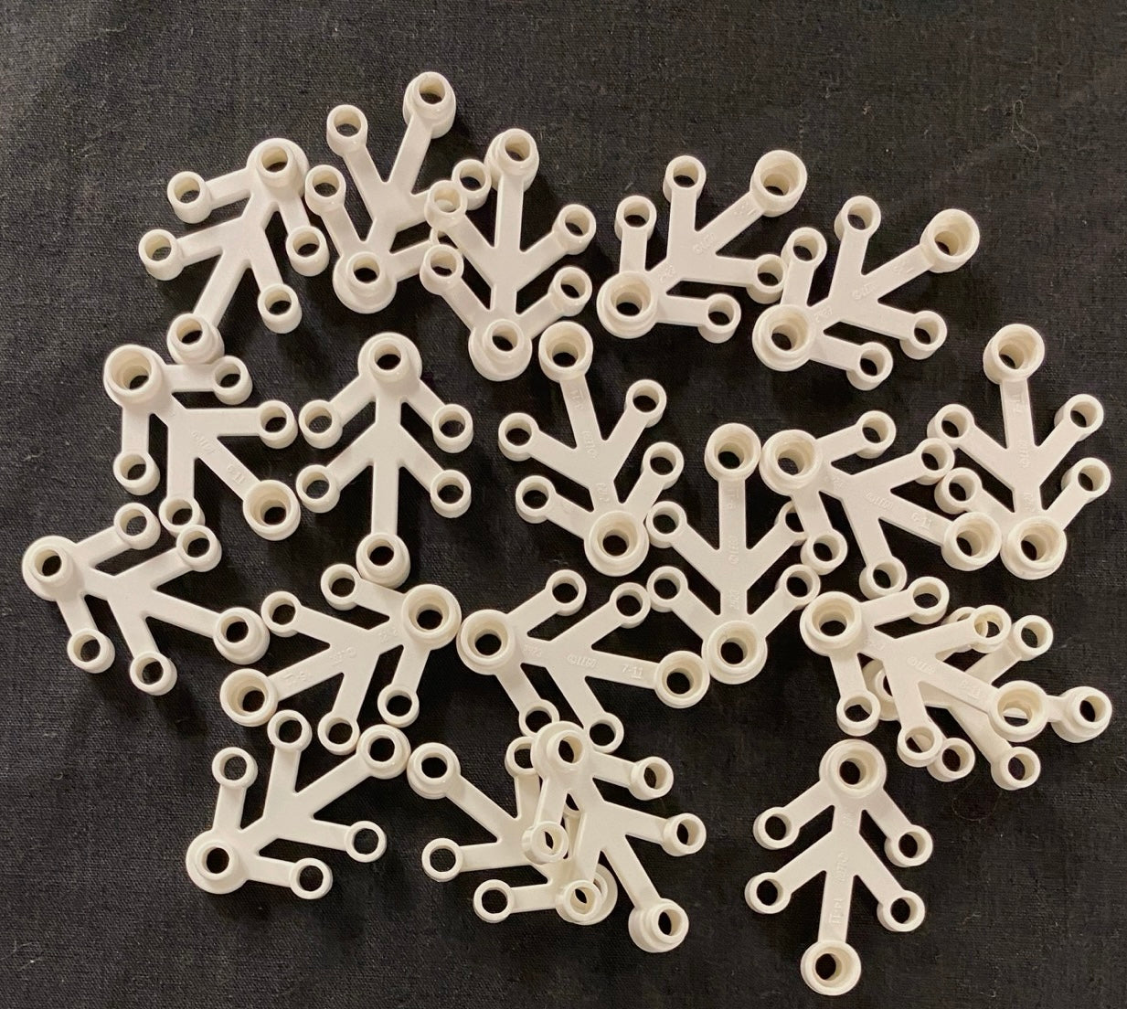 LEGO Plants Small White Leaves Pack of Approx 20