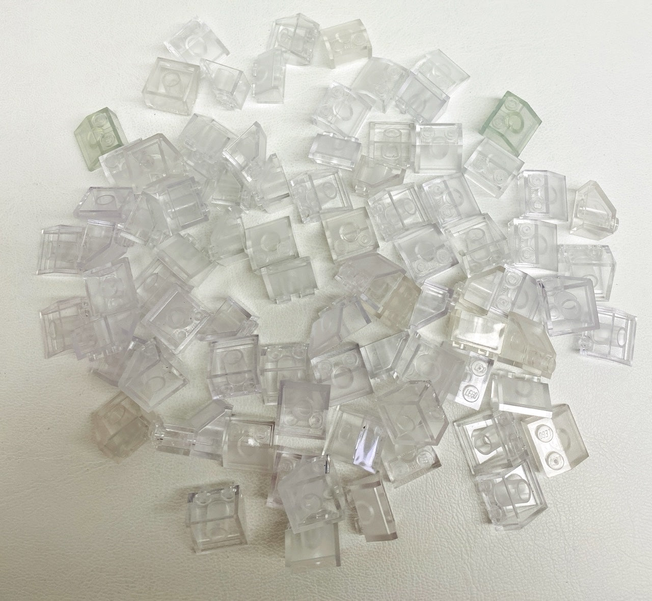 LEGO Trans Clear Slope 45 2x2 Fun Pack