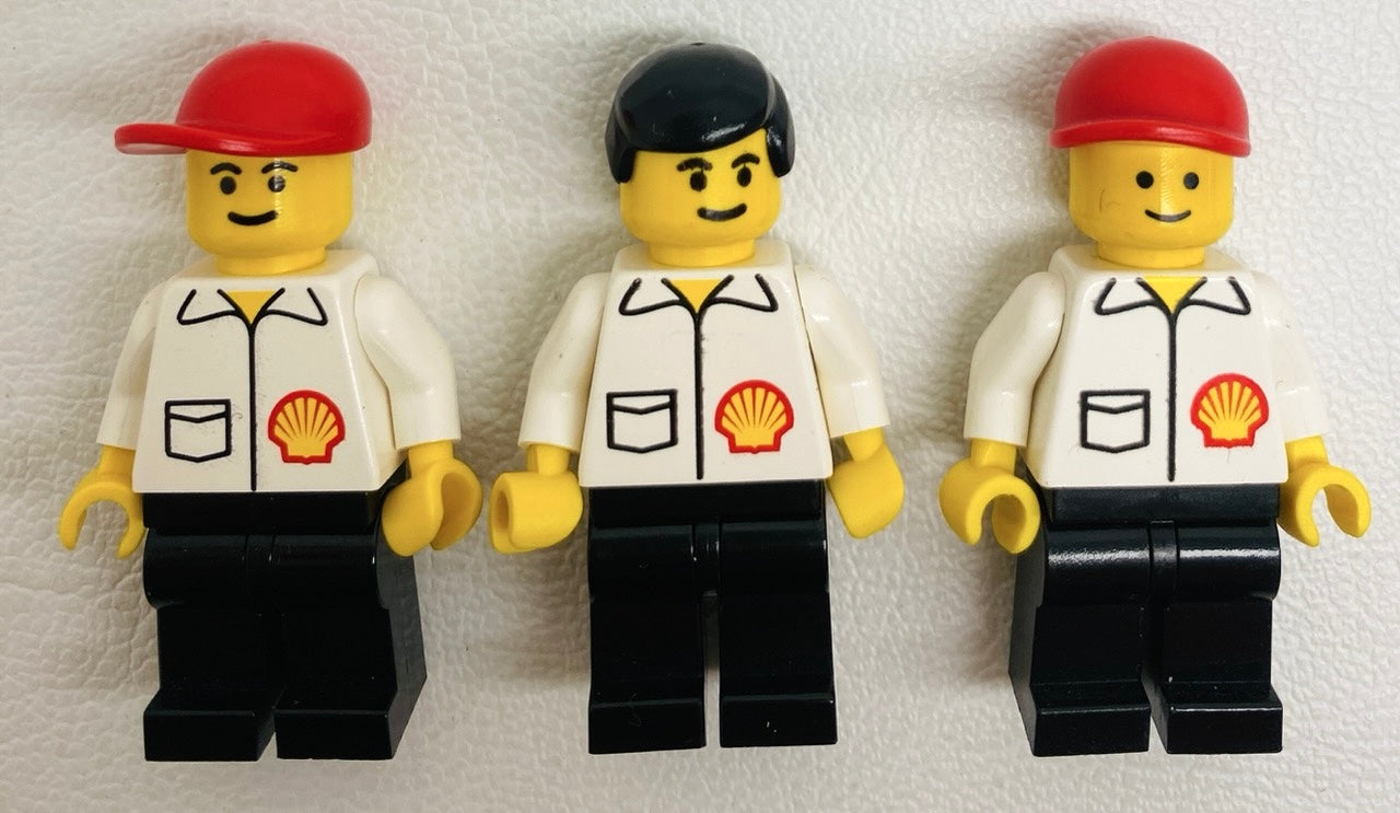 LEGO Minifigure Fun Pack City Shell Employees / Workers
