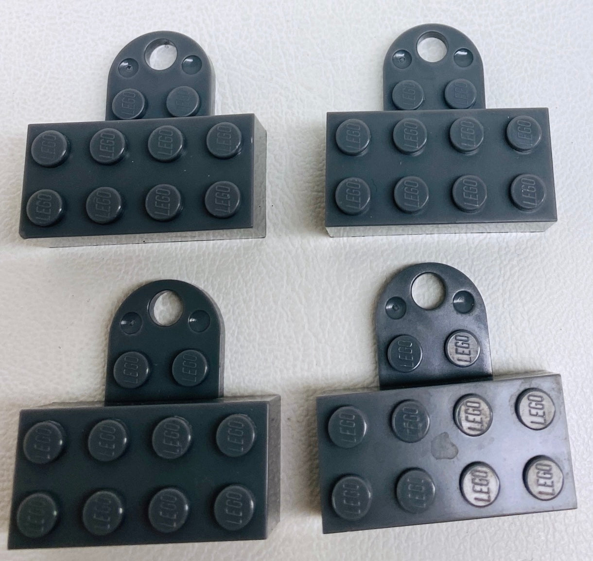 LEGO Magnet Brick Fun Pack of 4 Dark Bluish Grey