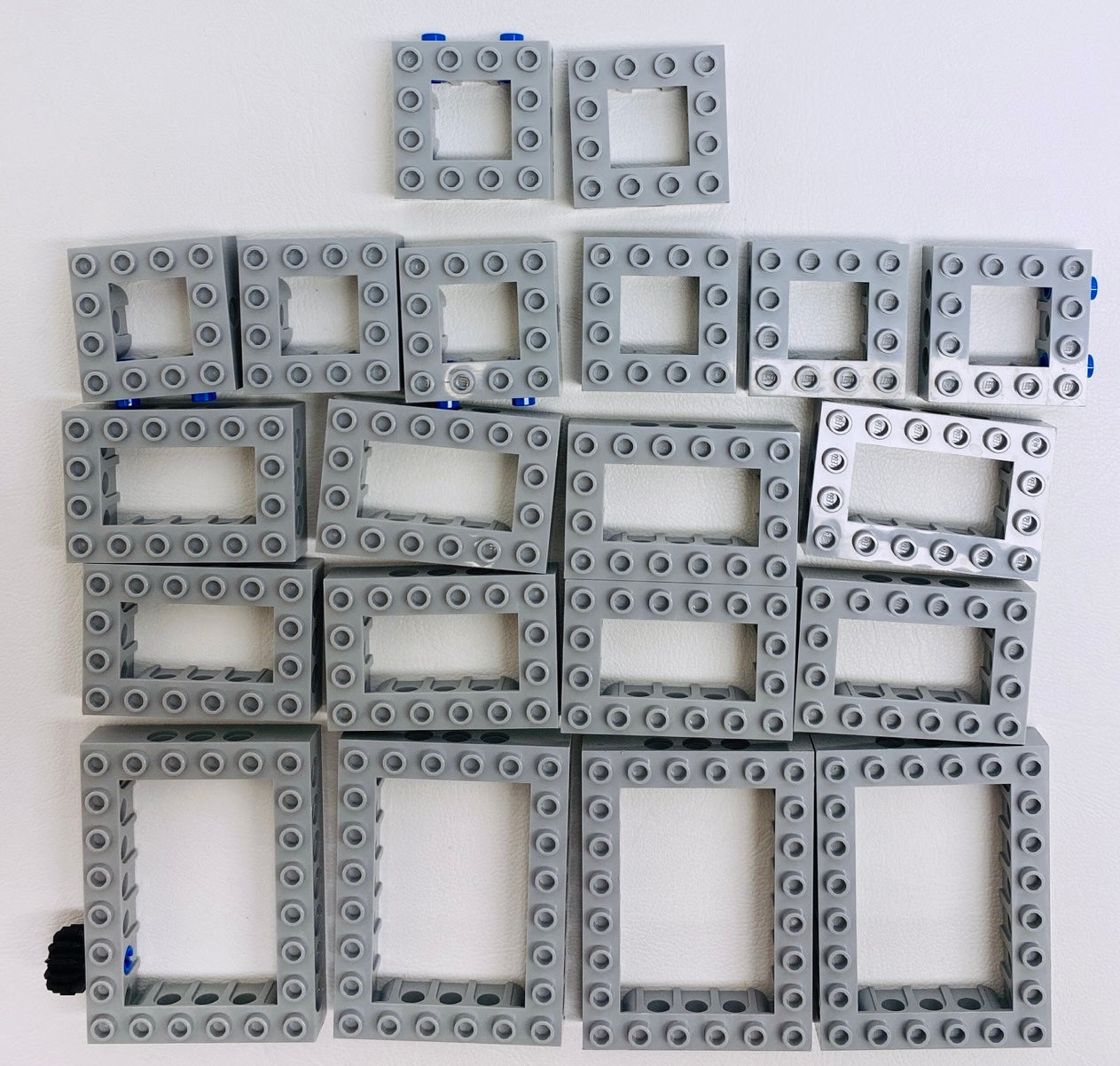 LEGO Technic Light Bluish Grey Open Brick Fun Pack Mixed Sizes