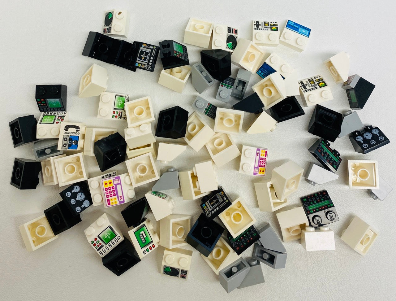 LEGO Printed Slopes Fun Pack Displays Computer Screens Space City