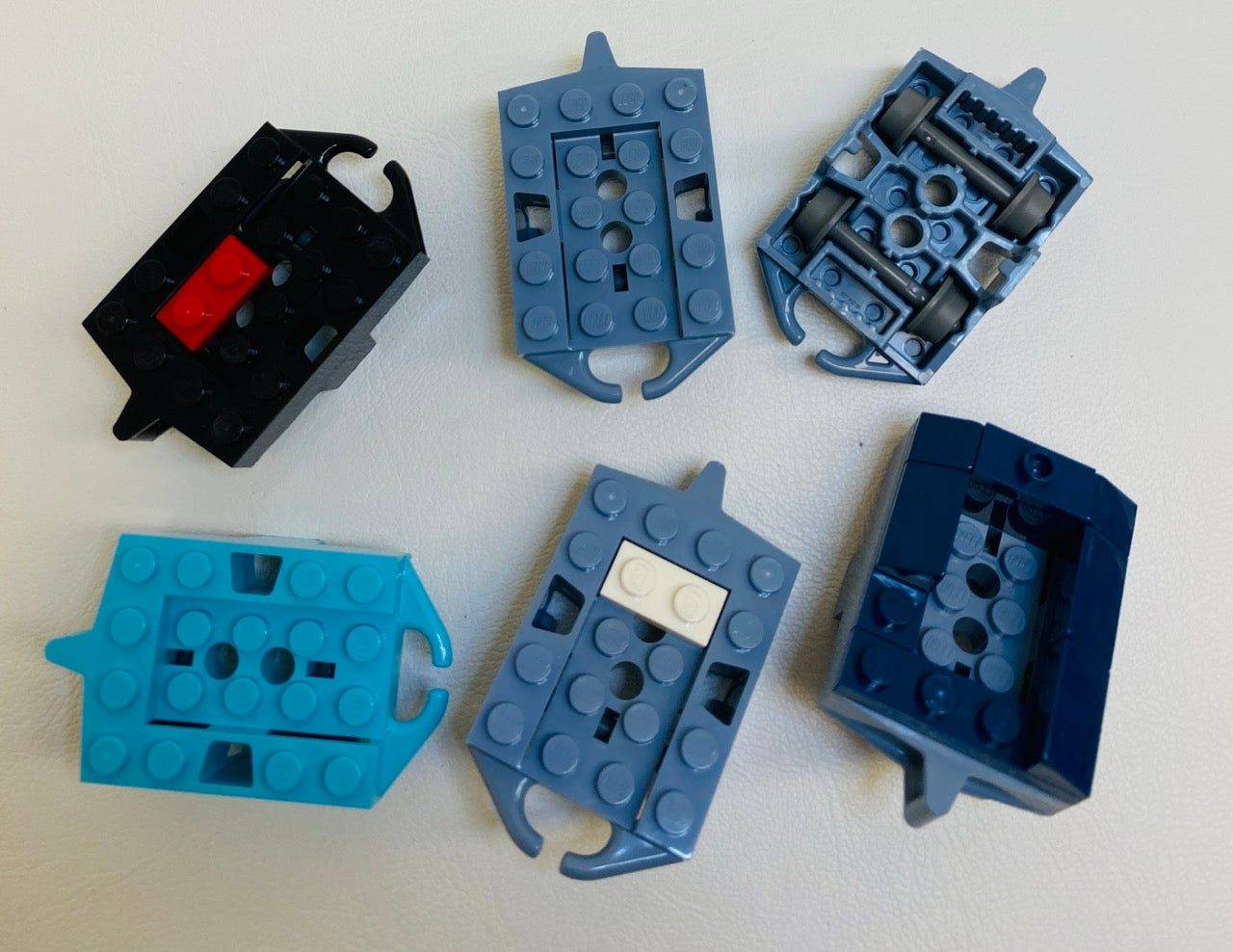 LEGO Roller Coaster Car Pack Of 6 Mixed Fun Pack