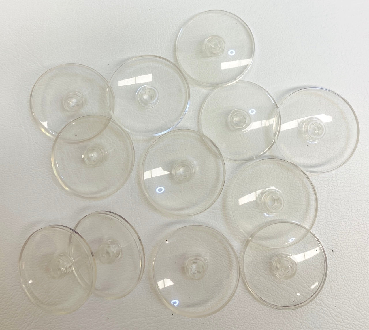 LEGO Dish 4x4 Pack of 12 Trans Clear - BRAND NEW