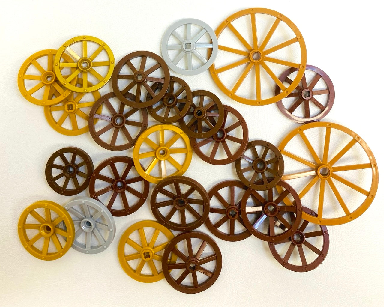 LEGO Cart / Carriage / Wagon Wheels Fun Pack Mixed Colours