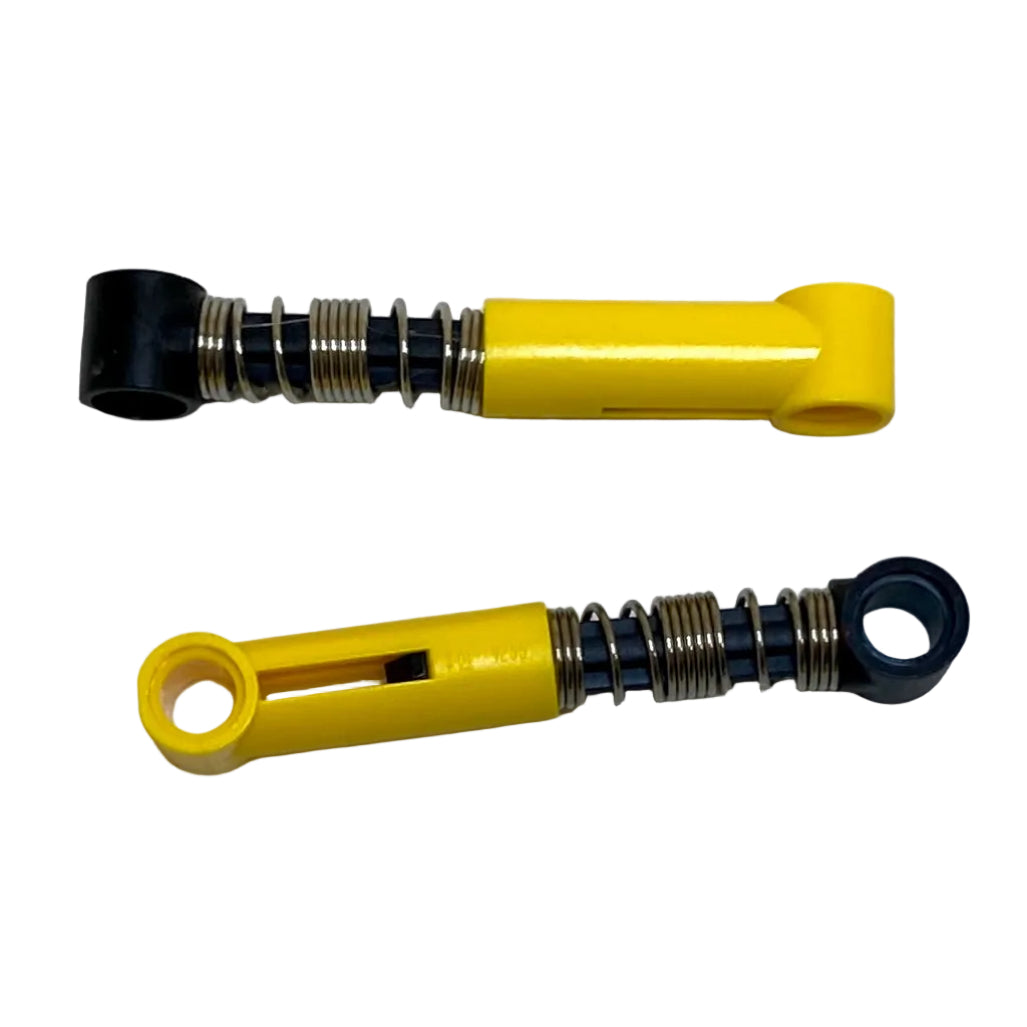 LEGO Technic Shock Absorber 6.5L Pack of 2 - Yellow- Hard Spring