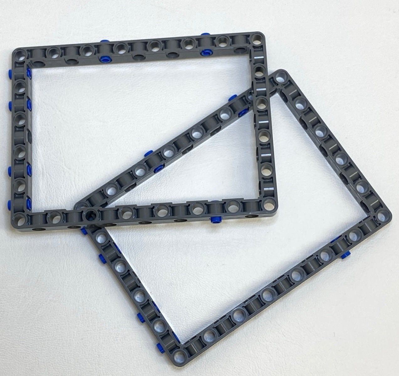 LEGO Technic Liftarm Open Frame 11x15 Pack of 2 Dark Bluish Grey
