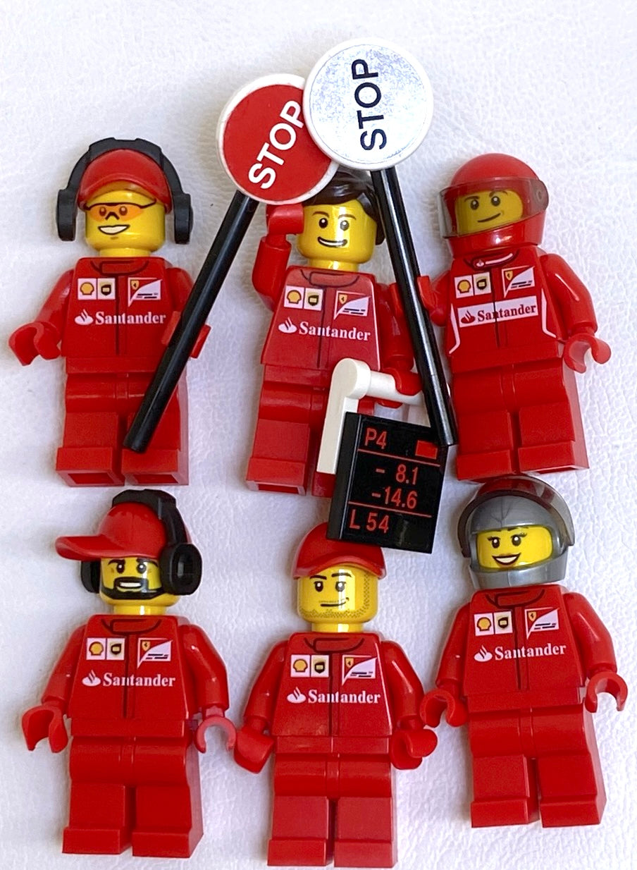 LEGO Minifigure Fun Pack Ferrari Racing Team