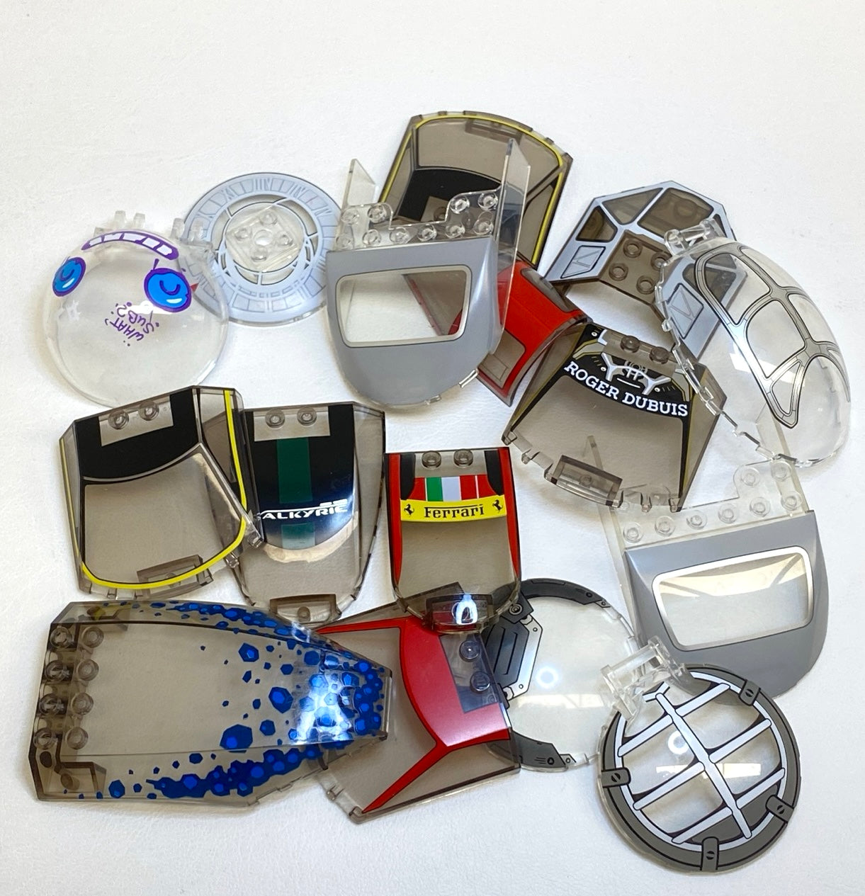 LEGO Windscreens / Cockpits Fun Pack Mixed Types Star Wars Space Ninjago Speed Champions Hidden Side