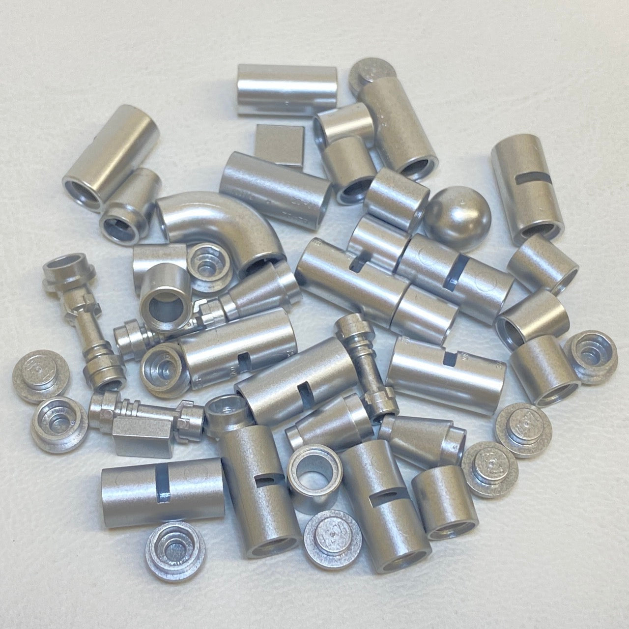 LEGO Metallic Silver Fun Pack Mixed Small Pieces