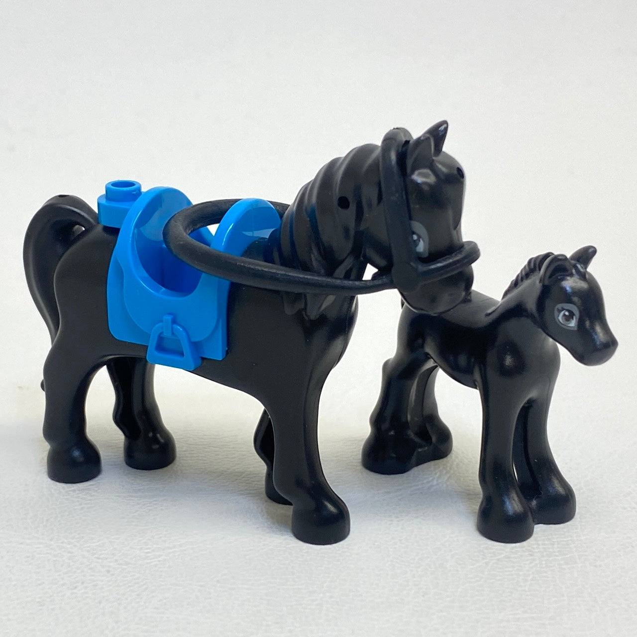 LEGO Friends Animal Horse With Saddle and Bridle and Foal